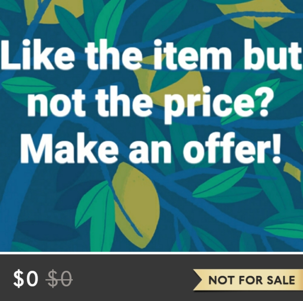 All reasonable offers considered!